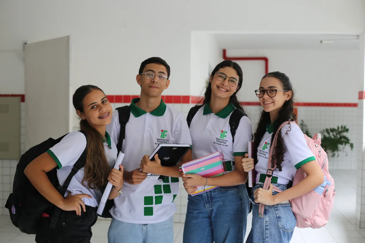 Estudantes do IFRN Campus Santa Cruz